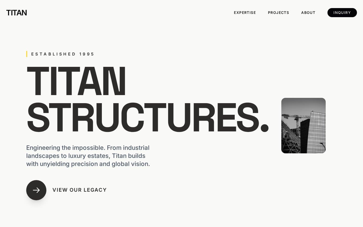 Construction website